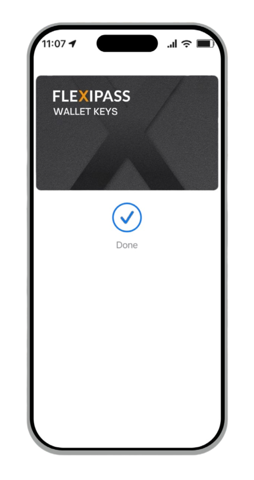 FLEXIPASS provides digital keys to access your hotel room in seconds