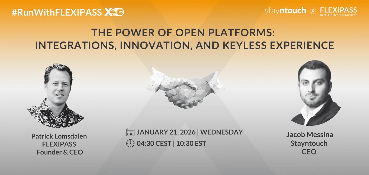 Original Stayntouch + FLEXIPASS: the power of open platforms session artwork