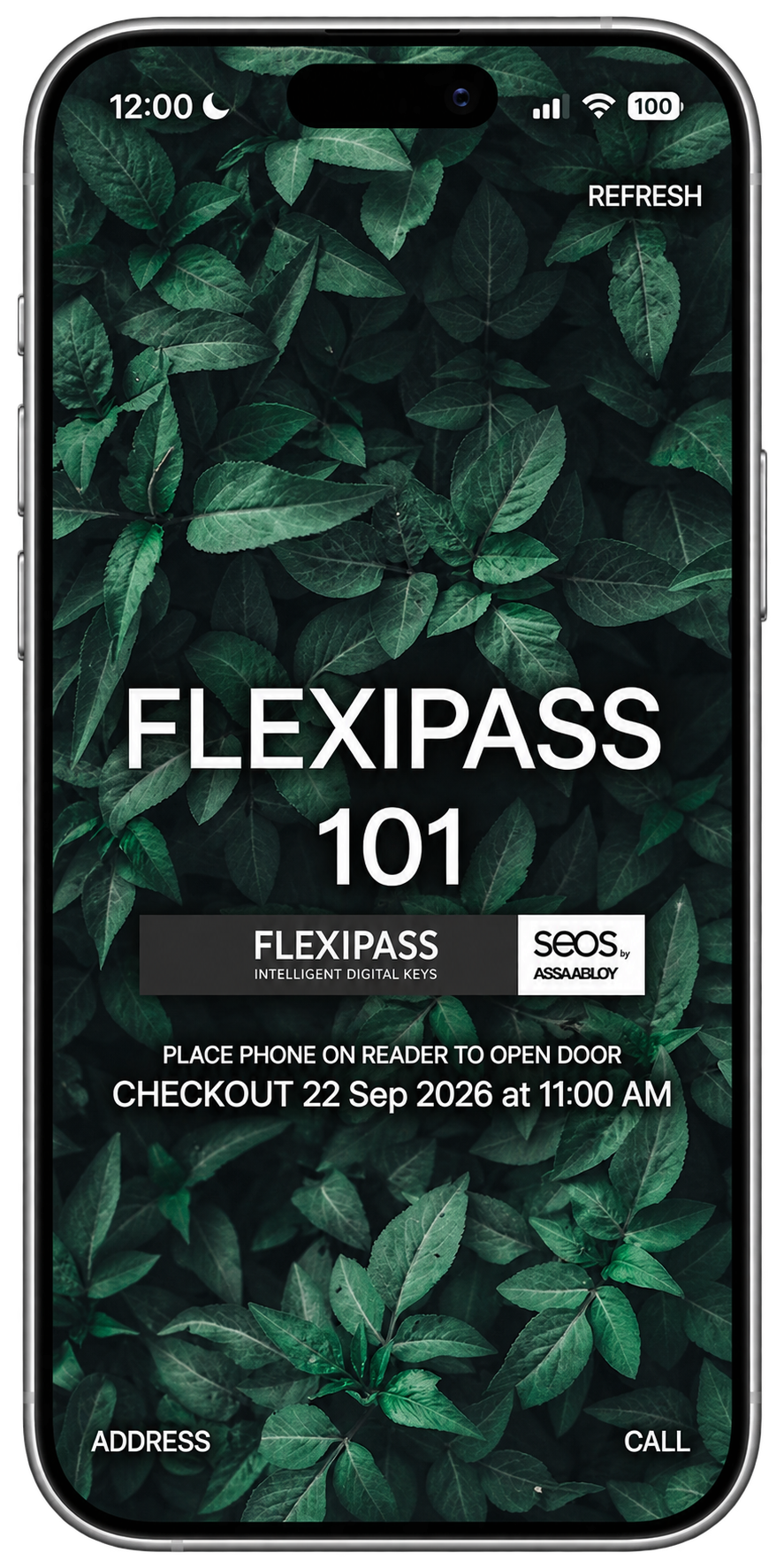 Mobile Keys guest interface