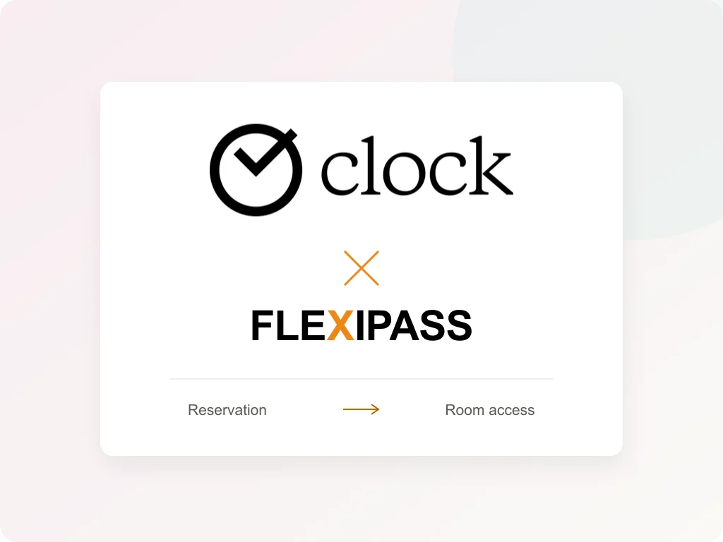 Clock PMS+ und FLEXIPASS: von der Reservierung zum Zimmerzugang