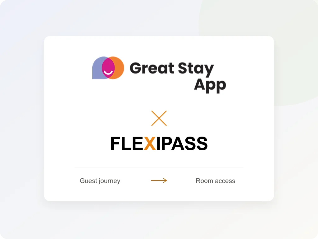 Great Stay App and FLEXIPASS: guest journey to room access