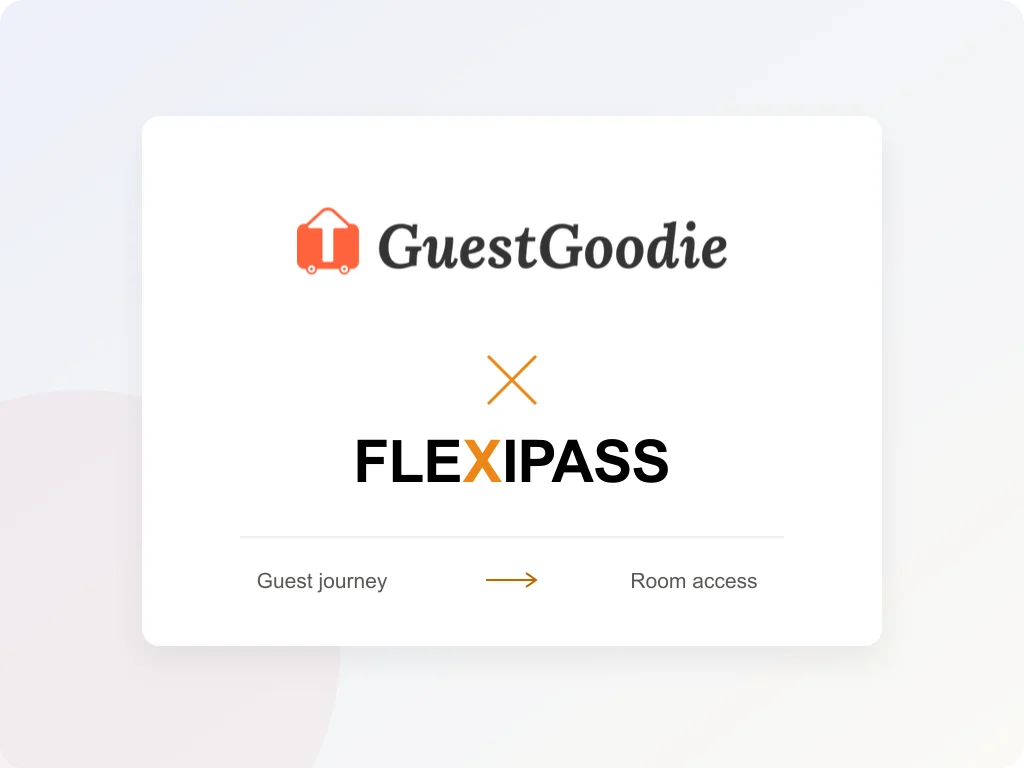 GuestGoodie und FLEXIPASS: von der Gästereise zum Zimmerzugang