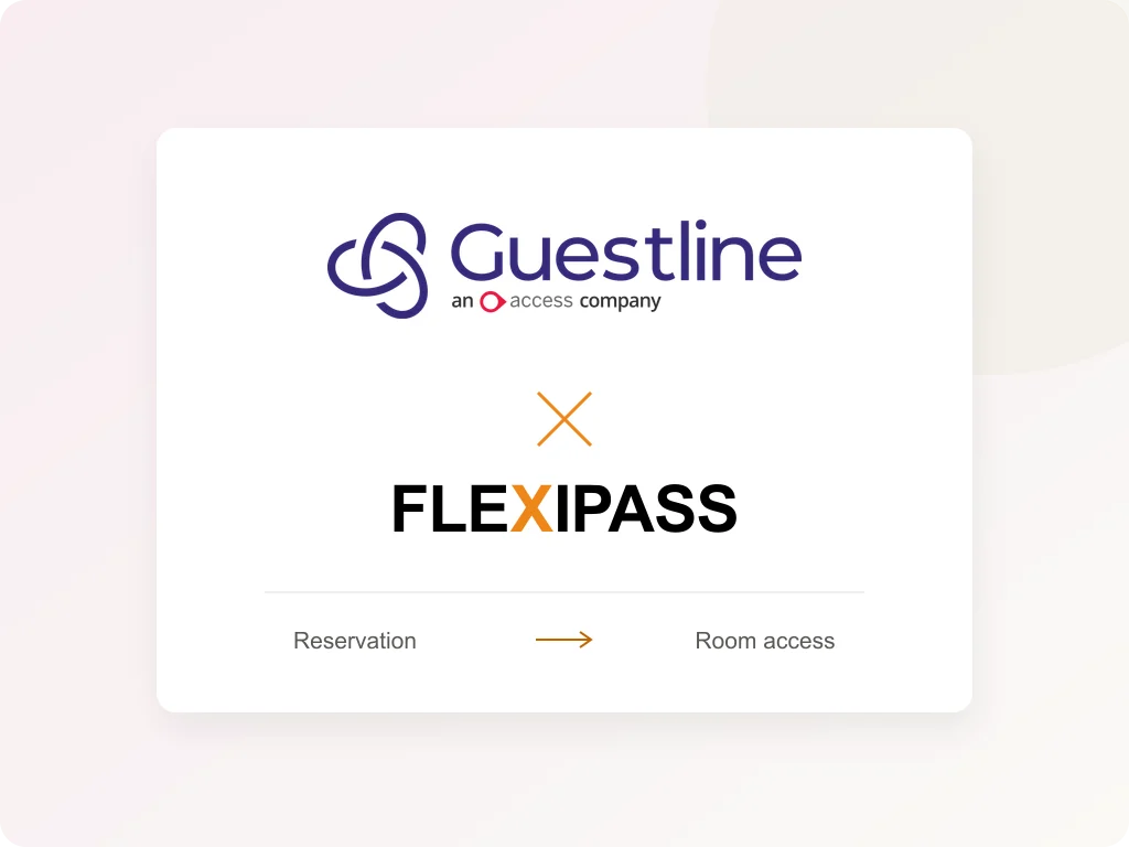 Guestline and FLEXIPASS: reservation to room access