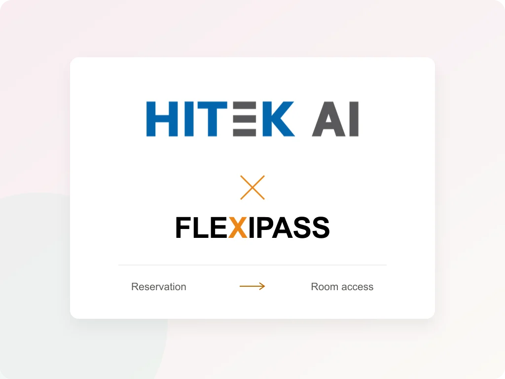 Hitek AI and FLEXIPASS: reservation to room access