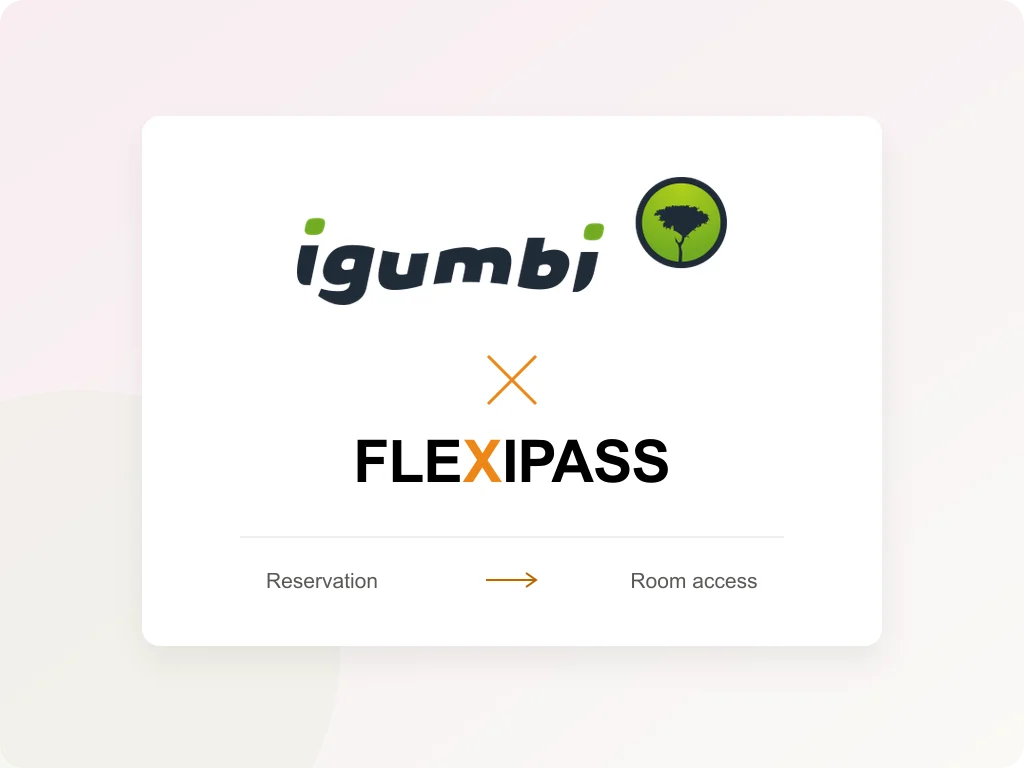 Igumbi and FLEXIPASS: reservation to room access