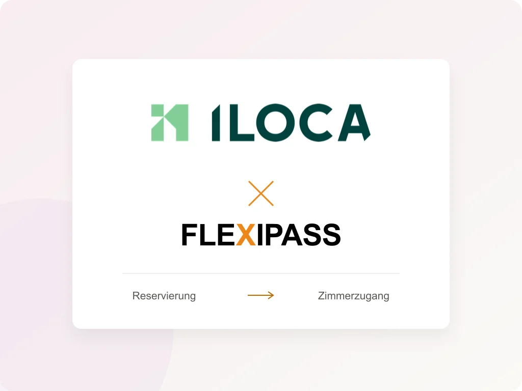 Iloca PMS und FLEXIPASS: von der Reservierung zum Zimmerzugang