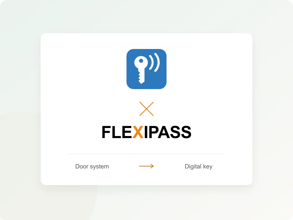 KleverKey and FLEXIPASS: door system to digital key