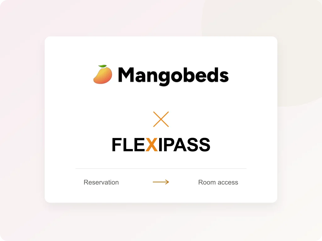 Mangobeds and FLEXIPASS: reservation to room access