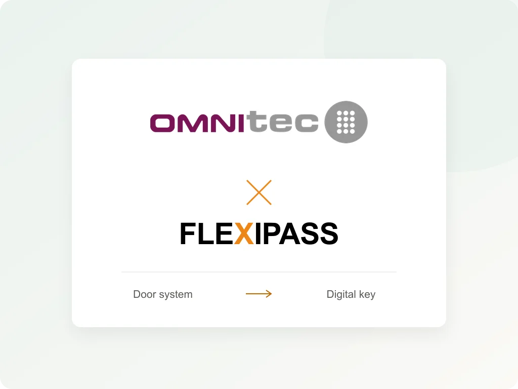 Omnitec Systems and FLEXIPASS: door system to digital key