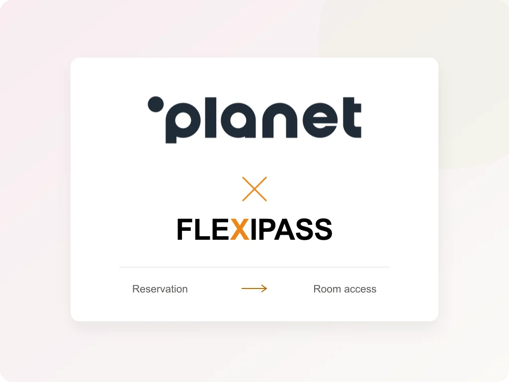 Planet and FLEXIPASS: reservation to room access