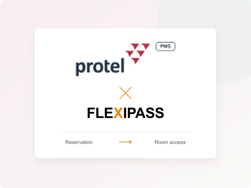 Protel AIR and FLEXIPASS: reservation to room access