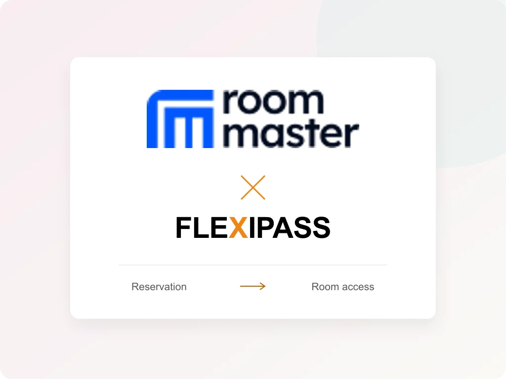 roomMaster PMS and FLEXIPASS: reservation to room access