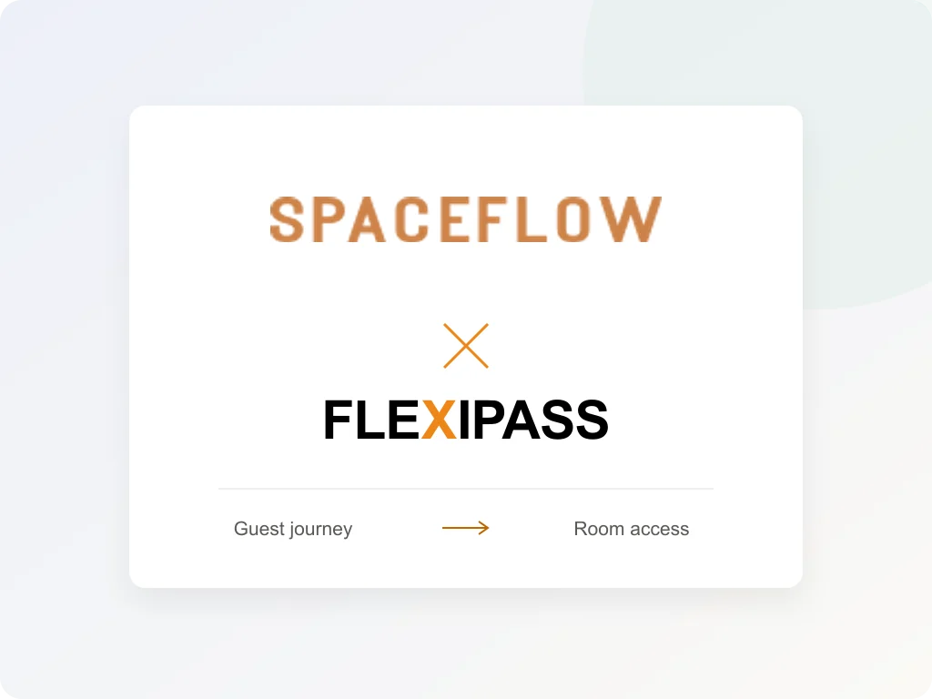 Spaceflow und FLEXIPASS: von der Gästereise zum Zimmerzugang