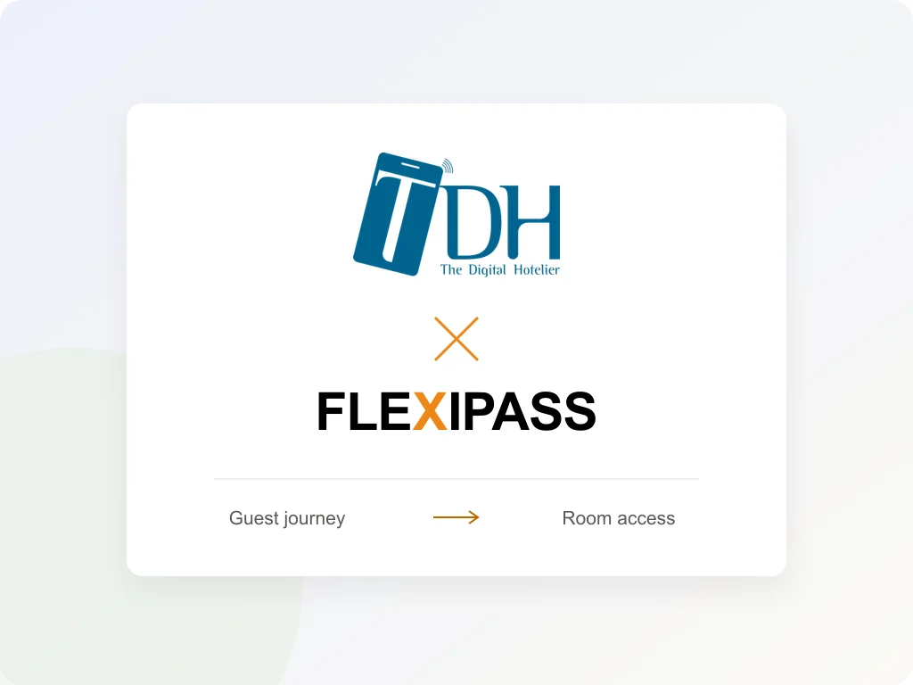 TDH The Digital Hotelier and FLEXIPASS: guest journey to room access