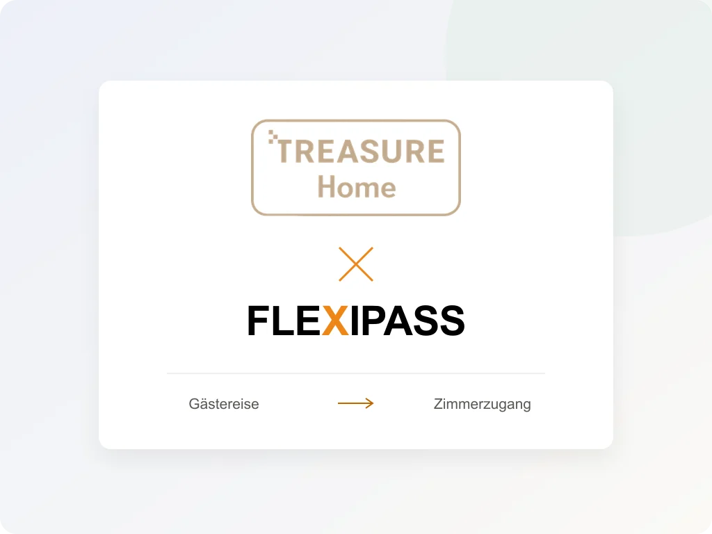Treasure Home und FLEXIPASS: von der Gästereise zum Zimmerzugang