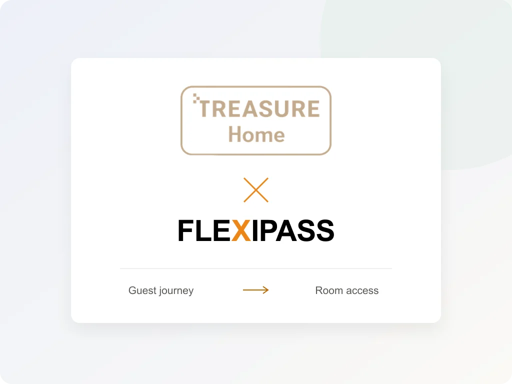 Treasure Home and FLEXIPASS: guest journey to room access