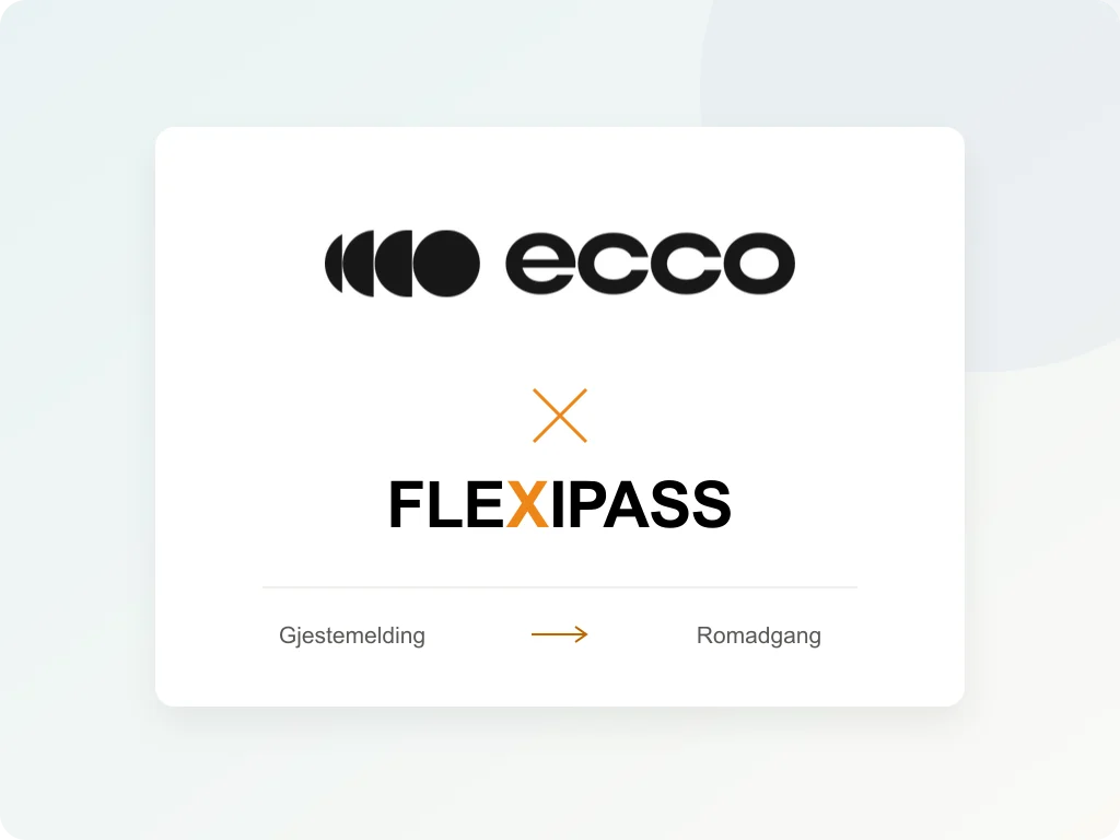 TryEcco og FLEXIPASS: fra gjestemelding til romadgang