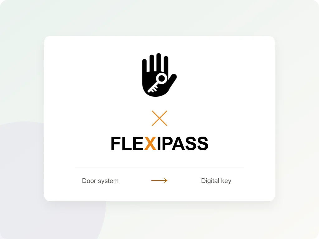 TTLock and FLEXIPASS: door system to digital key