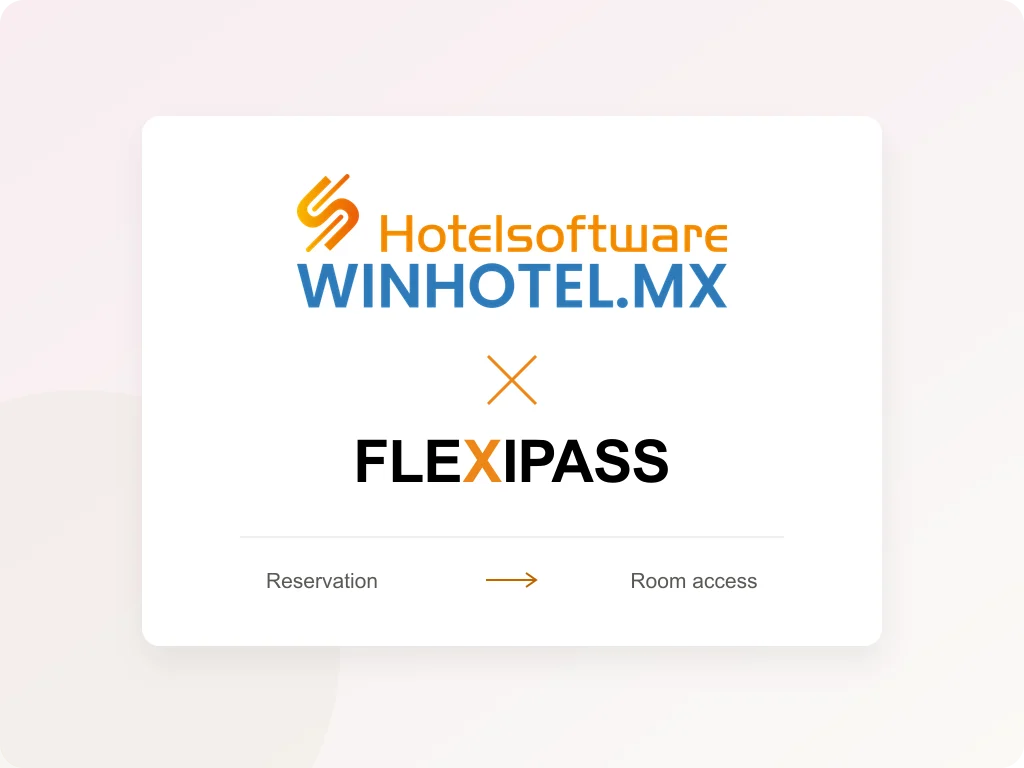 Winhotel by CDSoft and FLEXIPASS: reservation to room access