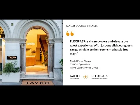 Tayko Hotel video from the FLEXIPASS YouTube channel